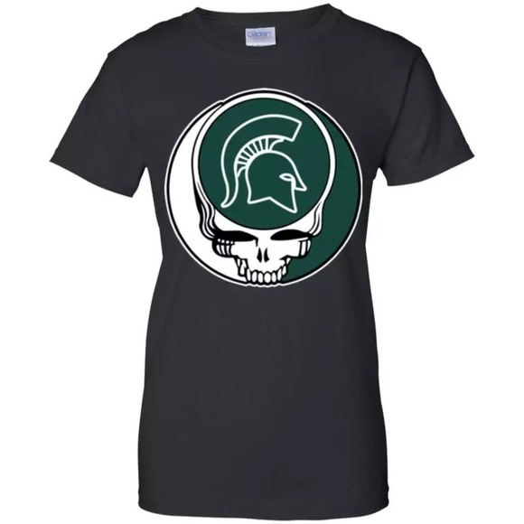 AmyVich Tops - Michigan State Spartans Grateful Dead Shirts Funny Shirts